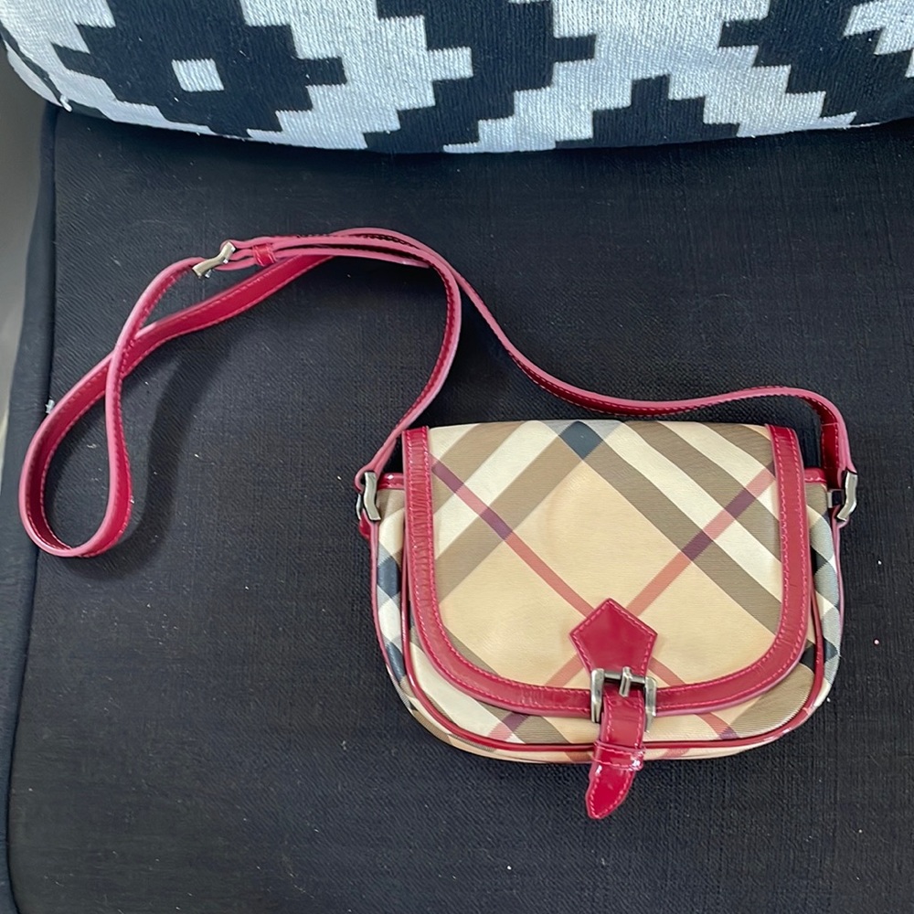 Burberry Leather Shoulder Bag